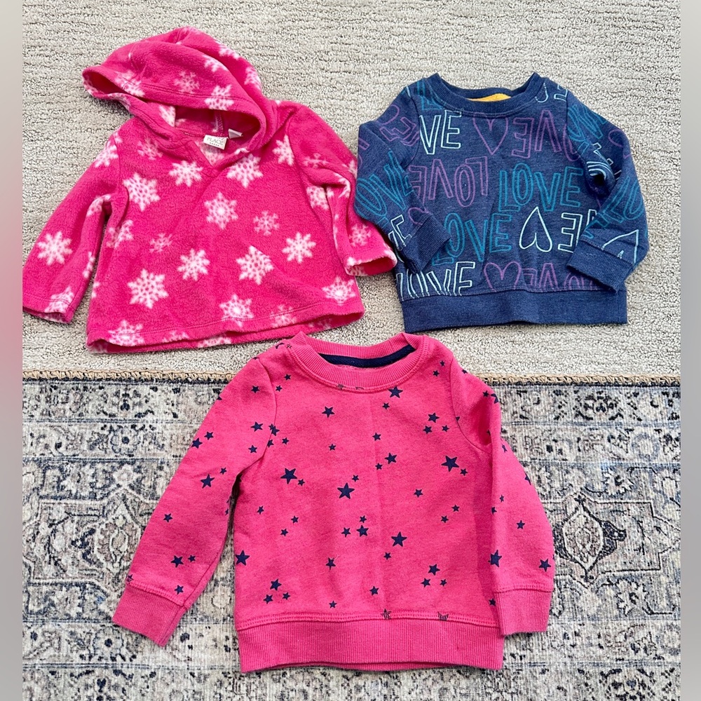 Baby Girl Sweatshirts 12 Month